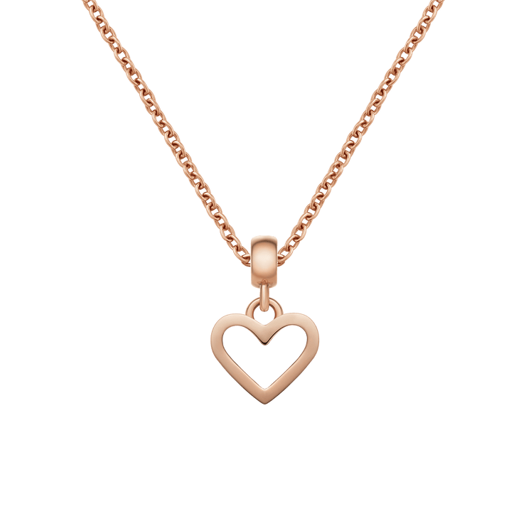 Heart Contour Charm RG