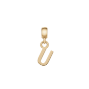 Letter Charm Gold