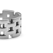 5-Link Ring Silver