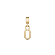 Letter Charm Gold