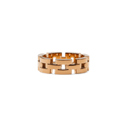 3-Link Ring Rose Gold