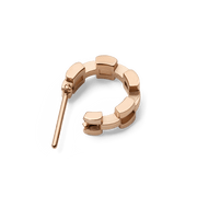 3-Link Earrings Rose Gold