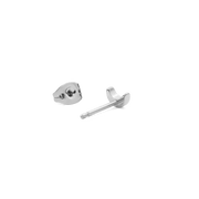 Moon Stud Silver