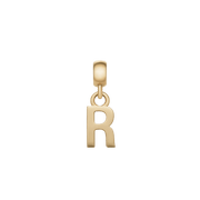 Letter Charm Gold