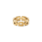 3-Link Ring Gold