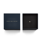 Crystal Heart Stud Gold