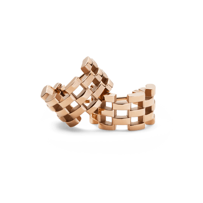 5-Link Earrings Rose Gold