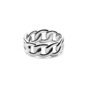 Chunky Chain Ring Silver