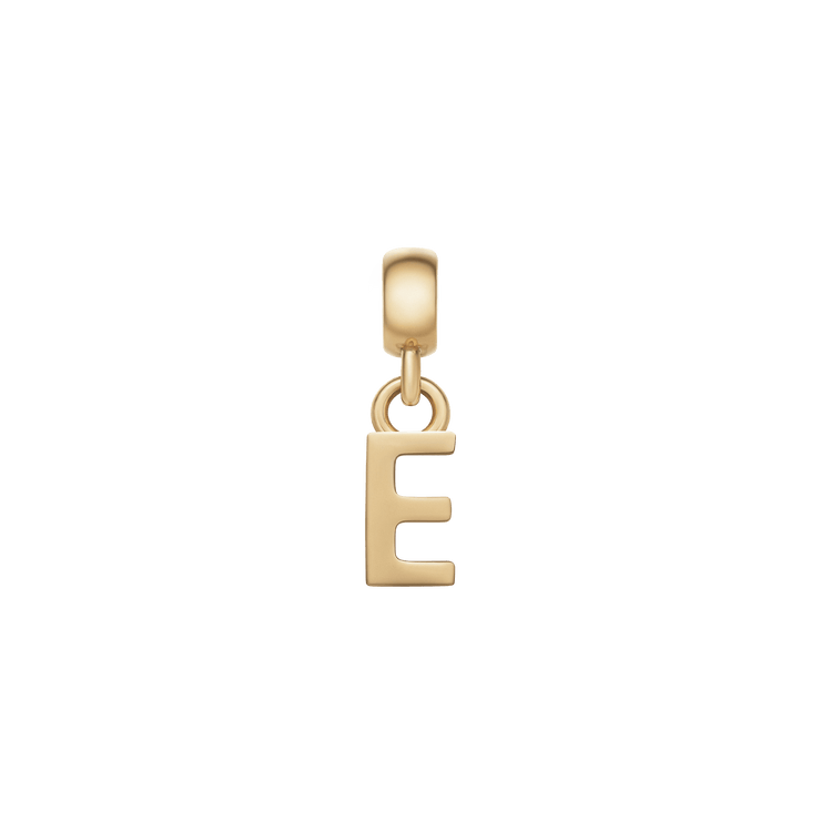 Letter Charm Gold