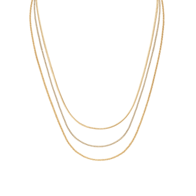 Staple Necklace Set RG