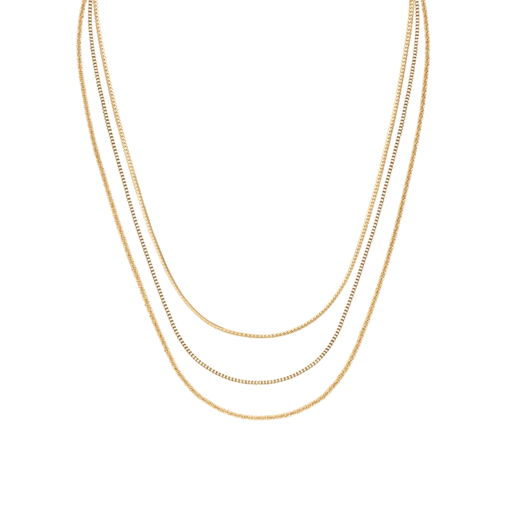 Staple Necklace Set RG