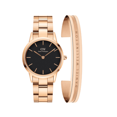 Iconic Link Black  + Elan Bracelet RG