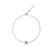 February Charm S925 Sterling Silver