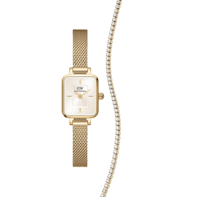 Quadro Mini Champagne Evergold + Tennis Bracelet