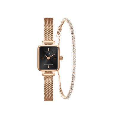 Quadro Mini Melrose Onyx + Classic Tennis Bracelet