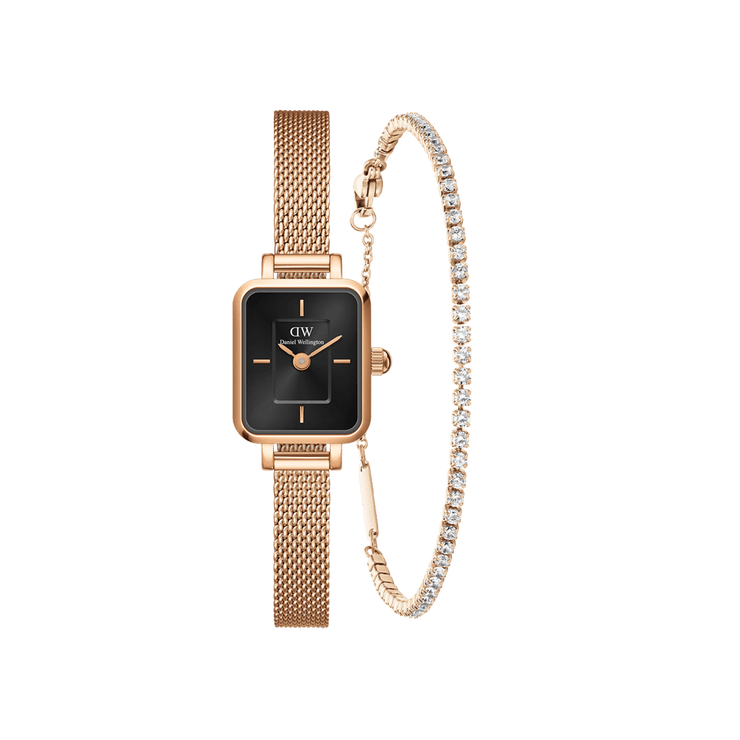 Quadro Mini Melrose Onyx + Classic Tennis Bracelet