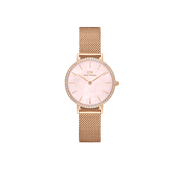 Petite Lumine Bezel Melrose Pink MOP