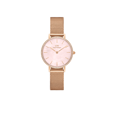 Petite Lumine Bezel Melrose Pink MOP
