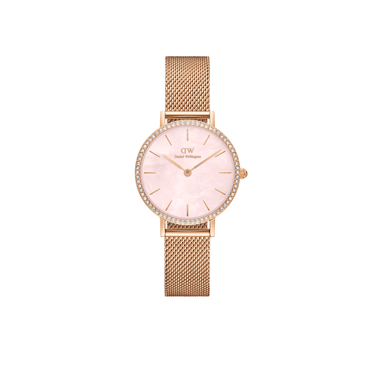 Petite Lumine Bezel Melrose Pink MOP