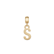 Letter Charm Gold