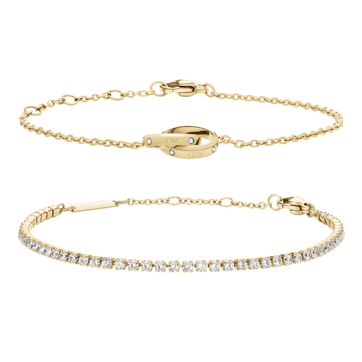 Tennis Bracelet + Lumine Unity Bracelet