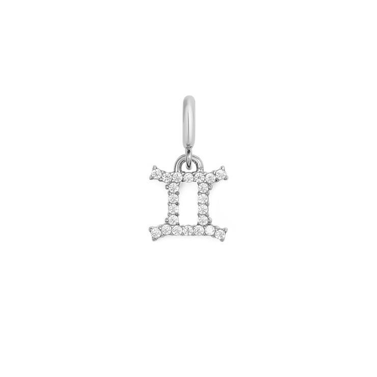 Zodiac Watch Charm Silver