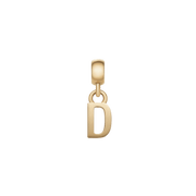 Letter Charm Gold