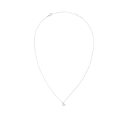 Crystal Zodiac Chain Necklace Silver