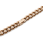 Chunky Chain Necklace Rose Gold